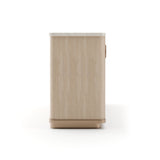 Reeded Oak 4-Door Sideboard | Caracole Rhythm