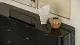 Black 3-Drawer Sideboard | Caracole Overlap