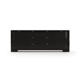 Black 3-Drawer Sideboard | Caracole Overlap