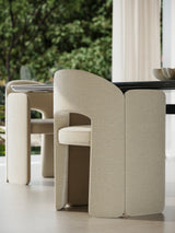 Black Rectangular Dining Table | Caracole Overlap