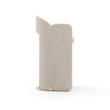 White Velvet Bar Stool | Caracole Overlap