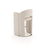 White Velvet Counter Stool | Caracole Overlap