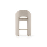 White Velvet Counter Stool | Caracole Overlap
