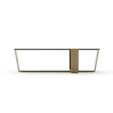 Smoked Bronze Glass Cocktail Table | Caracole Counter Balance