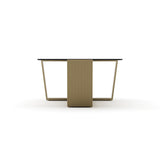 Smoked Bronze Glass Cocktail Table | Caracole Counter Balance