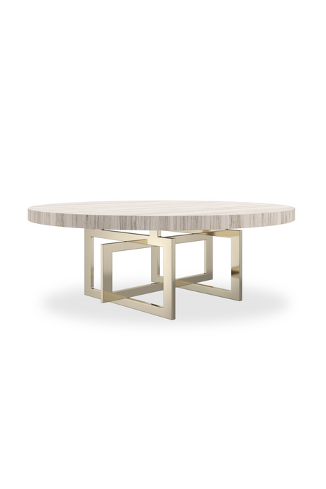 Round Sandstone Dining Table S | Caracole Wish You Were Here | Caracole.eu.com