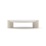 Travertine Panels Cocktail Table | Caracole Overlap