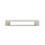 Travertine Panels Cocktail Table | Caracole Overlap