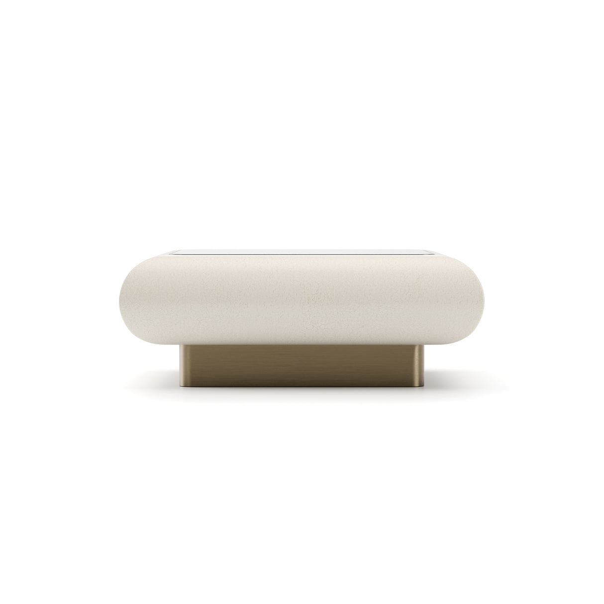 Ivory Square Coffee Table | Caracole Seta