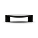 Black Round Coffee Table | Caracole Overlap