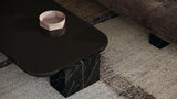 Black Rectangular Coffee Table | Caracole Overlap