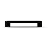 Black Rectangular Coffee Table | Caracole Overlap