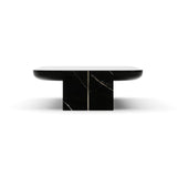 Black Rectangular Coffee Table | Caracole Overlap