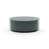 Round Black Coffee Table | Caracole Couture