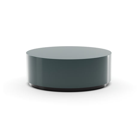 Round Black Coffee Table | Caracole Couture