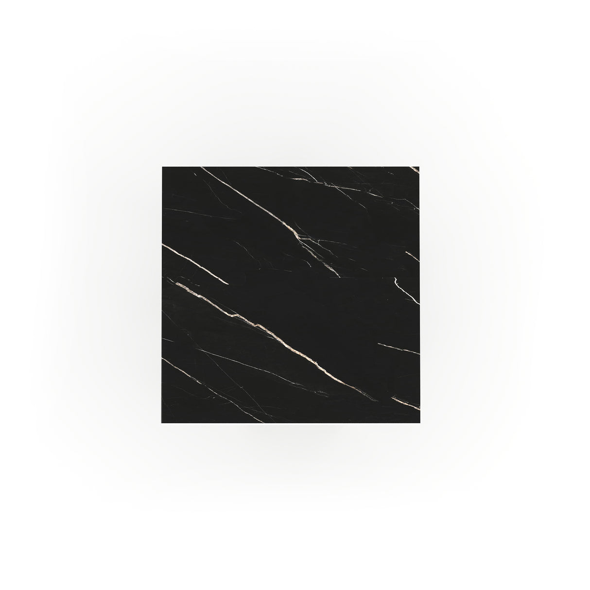 Black Marble Square Side Table | Caracole Wish You Were Here