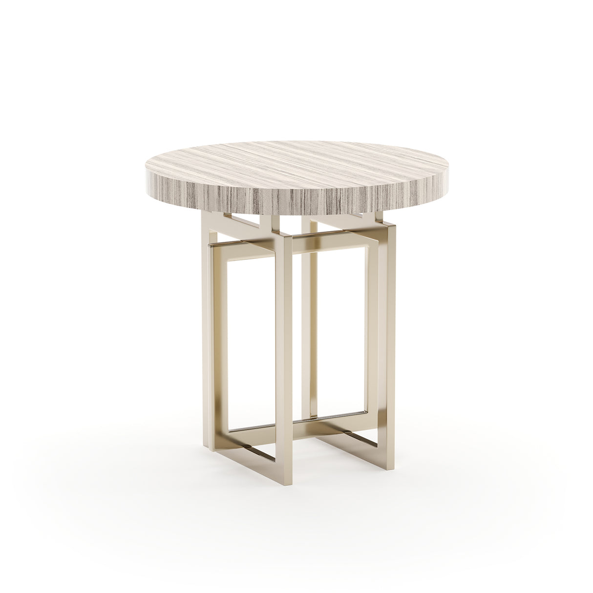Round Sandstone Side Table | Caracole Wish You Were Here
