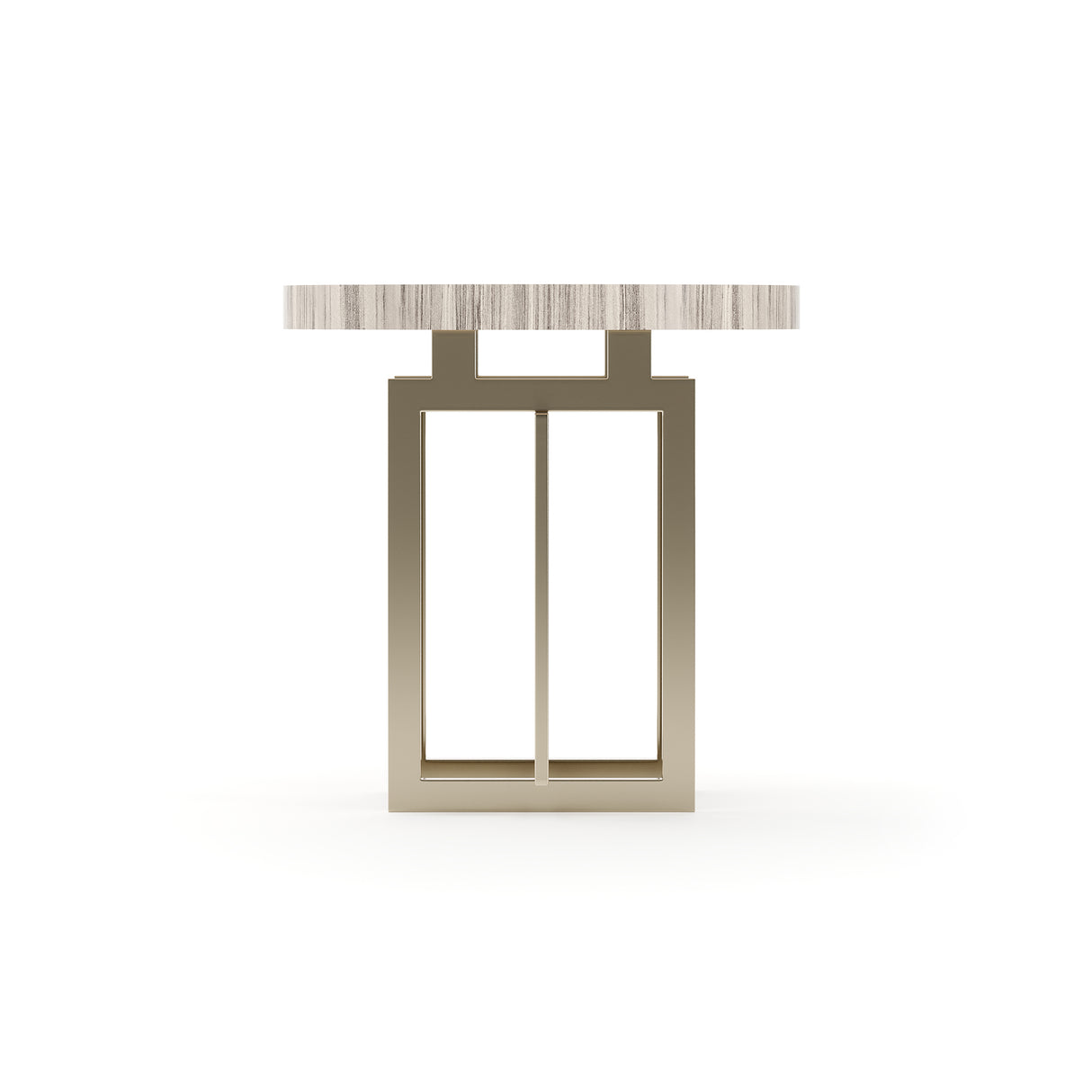 Round Sandstone Side Table | Caracole Wish You Were Here
