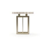 Round Sandstone Side Table | Caracole Wish You Were Here