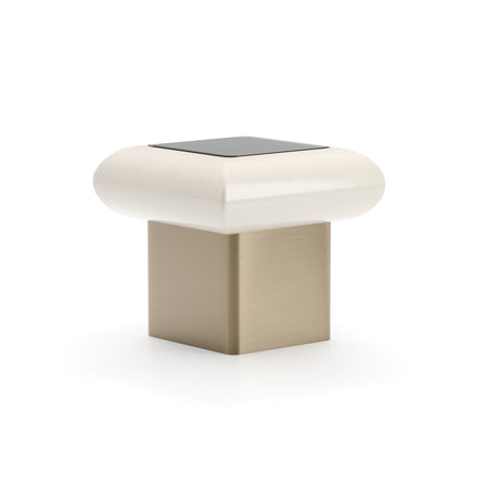 Ivory Square Side Table | Caracole Seta