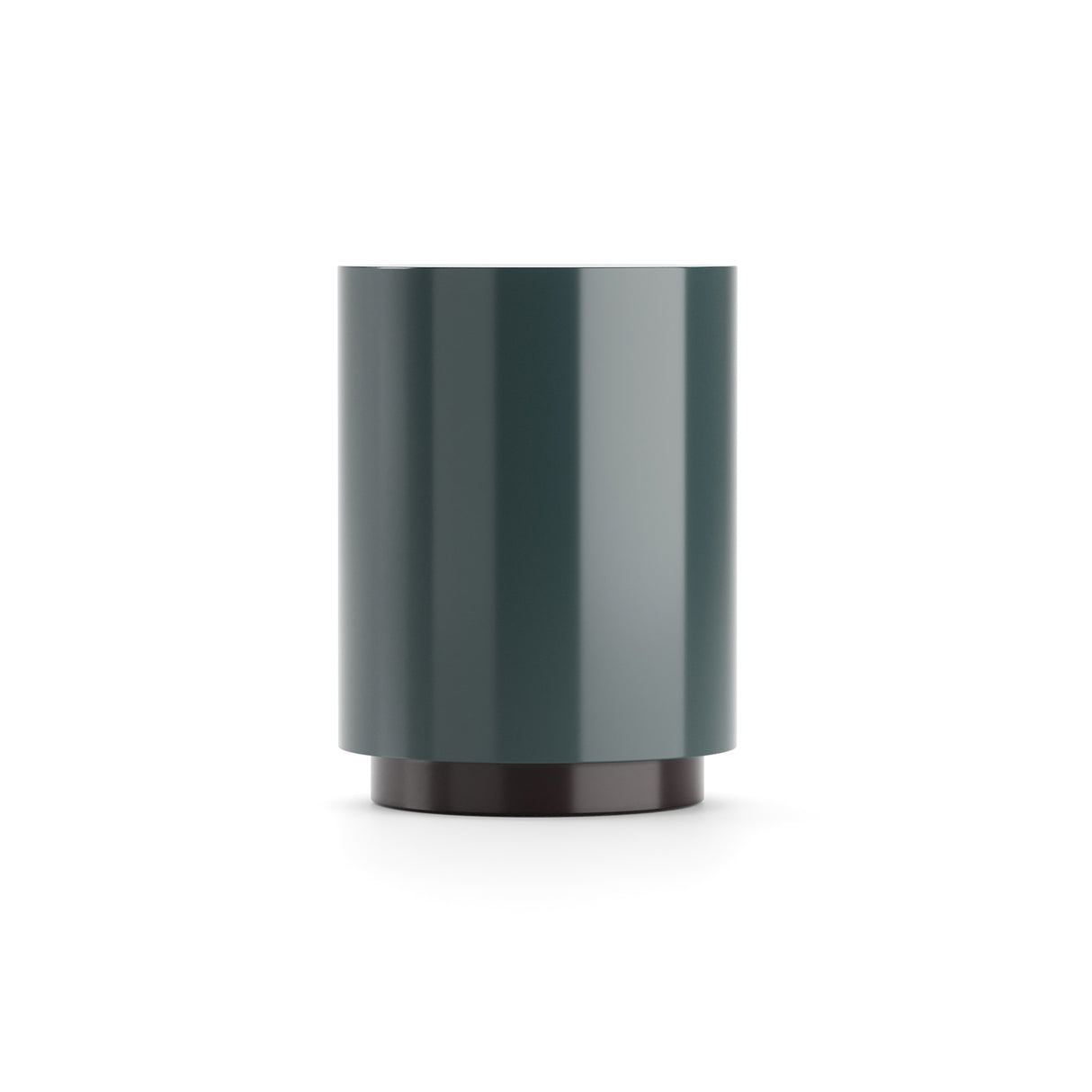 Cylindrical Black End Table | Caracole Couture