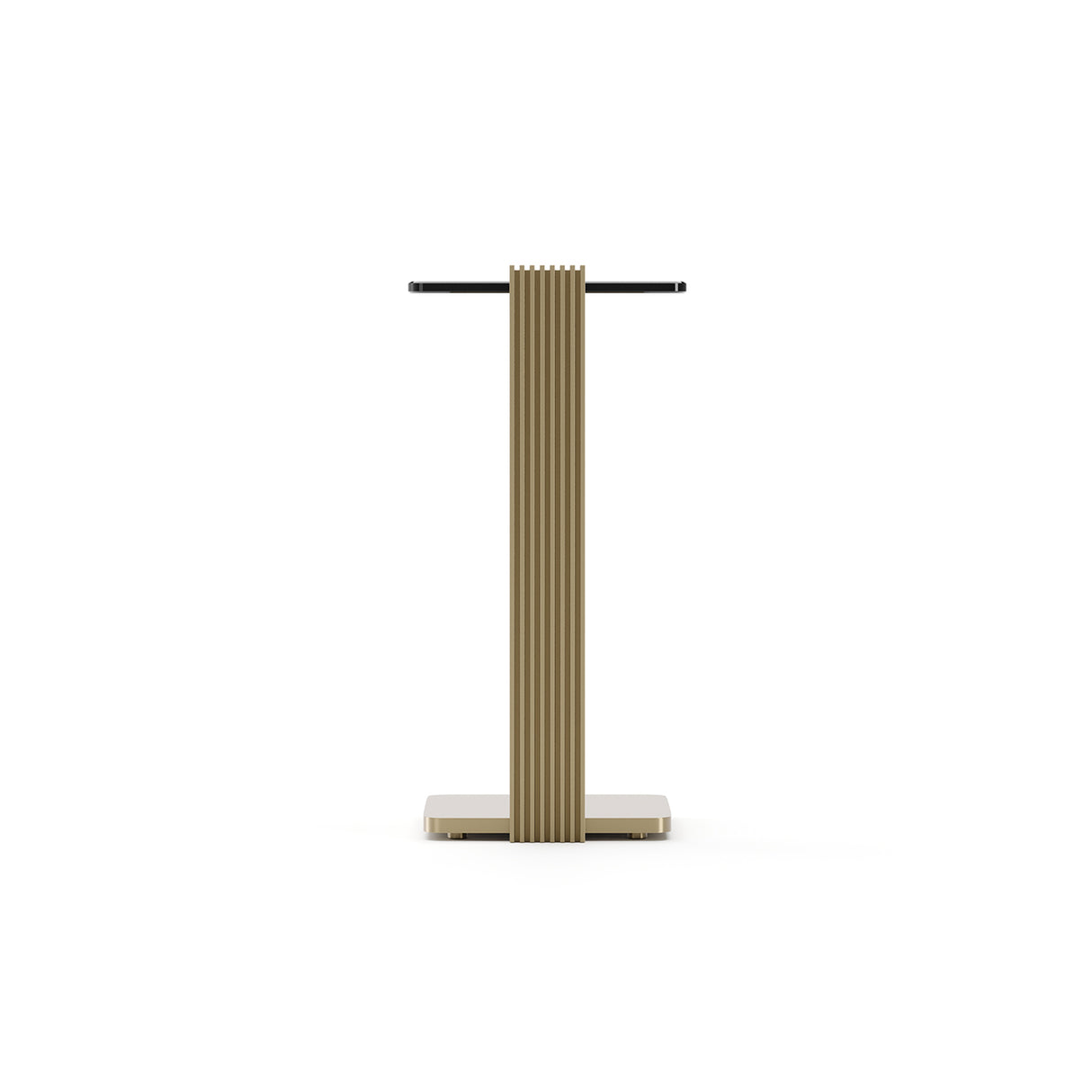 Smoked Bronze Glass Spot Table | Caracole Counter Balance