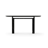 Black Stone Panel Console Table | Caracole Overlap
