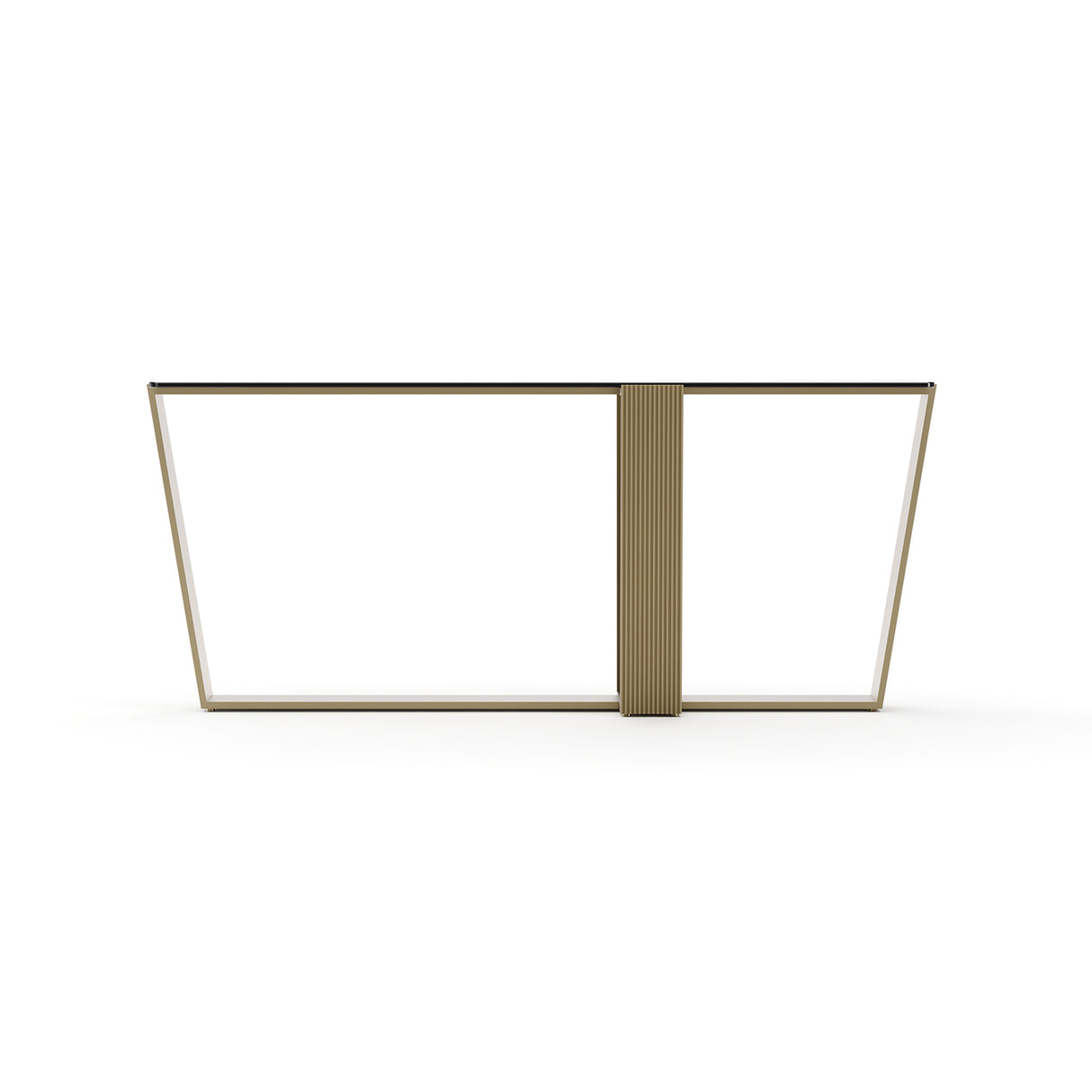 Smoked Bronze Glass Console Table | Caracole Counter Balance