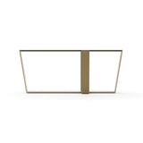 Smoked Bronze Glass Console Table | Caracole Counter Balance