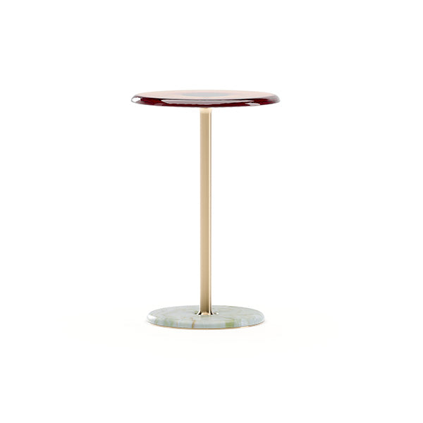 Glass Top Side Table | Caracole Tension