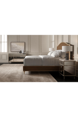 Camelback Platform Queen Bed | Caracole Fontainebleau | Caracole.eu.com