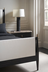 Chocolate 2-Drawer Nightstand | Caracole Madera Plinth