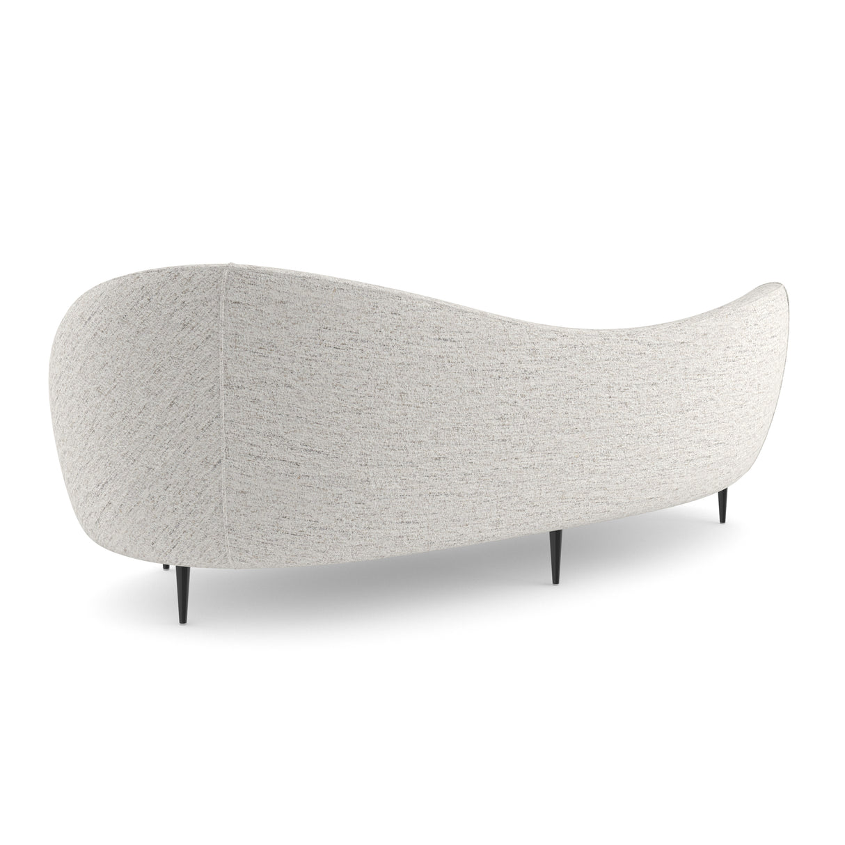 Bean-Shaped Chenille Sofa | Caracole Formosa