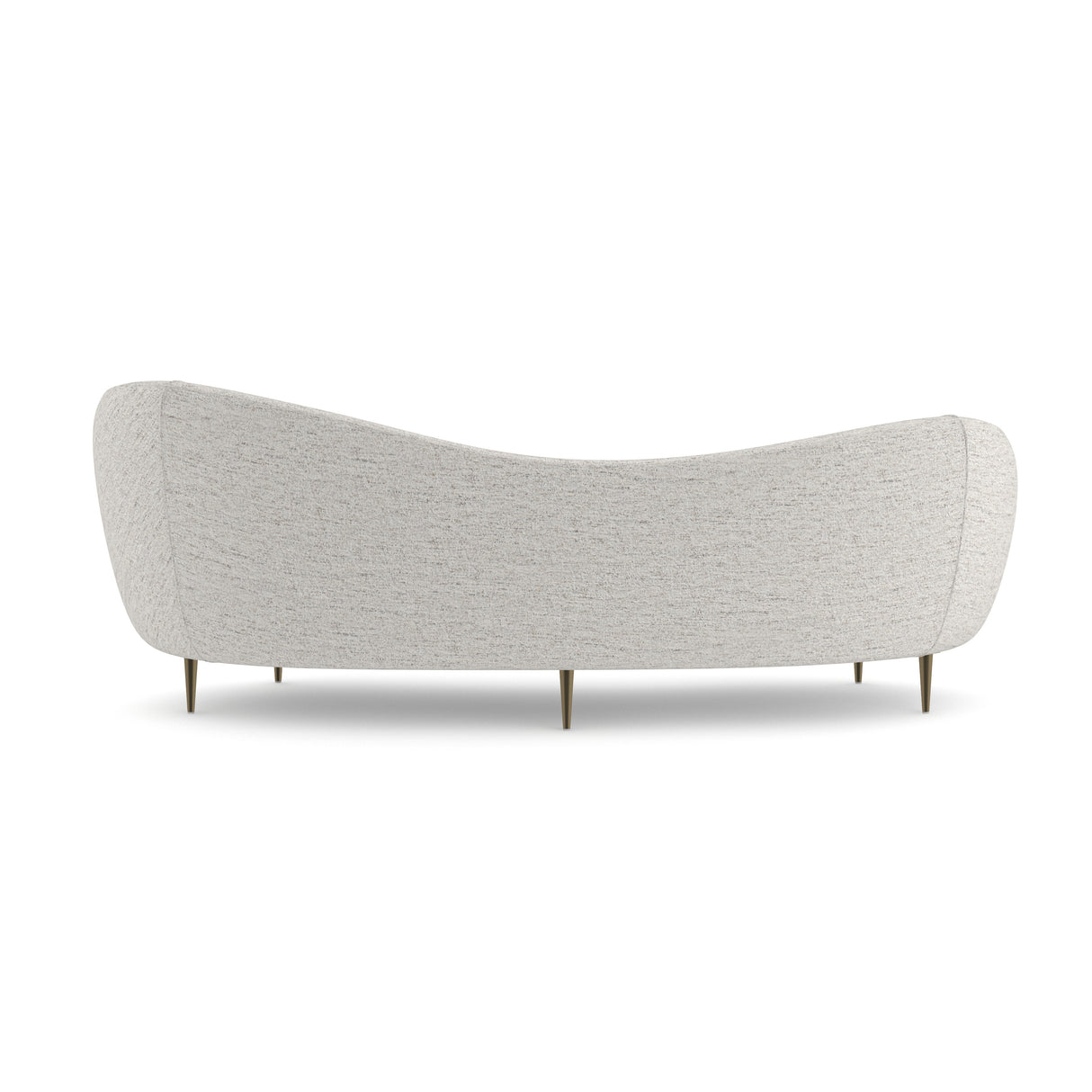 Bean-Shaped Chenille Sofa | Caracole Formosa