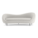 Bean-Shaped Chenille Sofa | Caracole Formosa