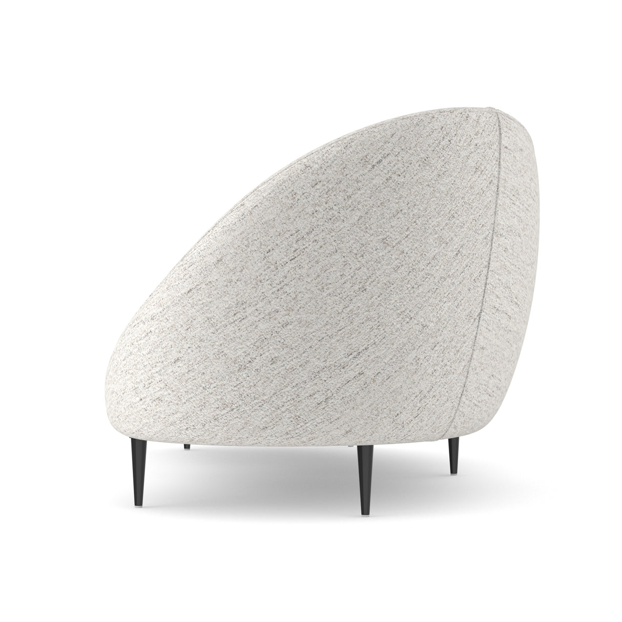 Bean-Shaped Chenille Sofa | Caracole Formosa