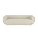 Ivory Bouclé Sofa | Caracole Cocoon