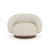 Natural Swivel Chair | Caracole Smoosh