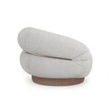 Faux Shearling Swivel Chair | Caracole Smoosh