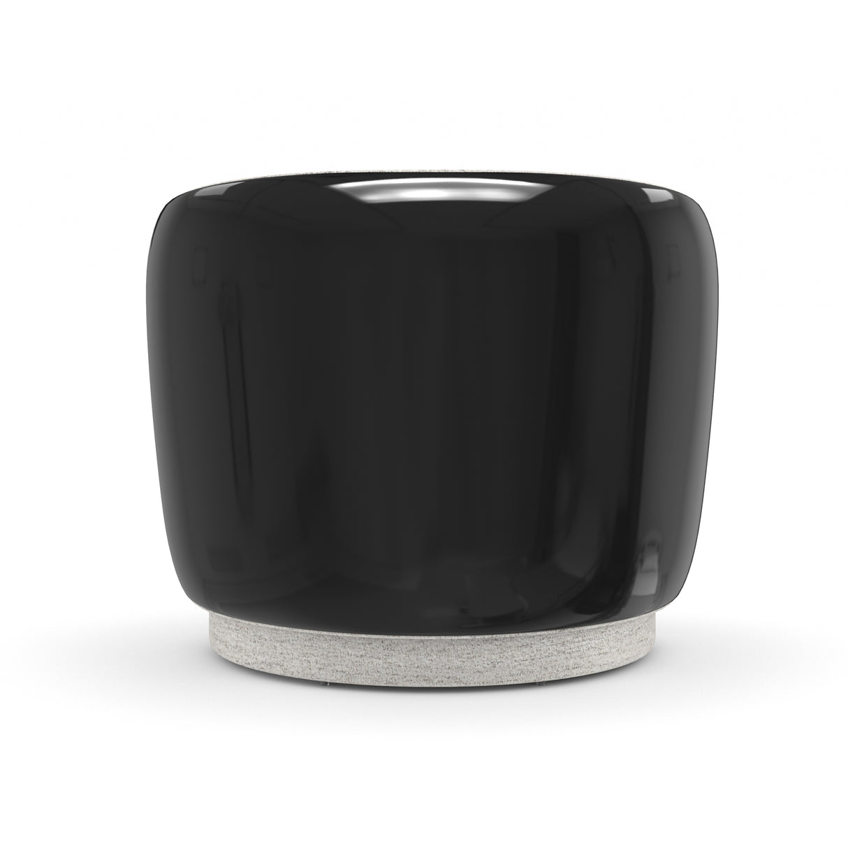 Piano Black Swivel Chair | Caracole Cuffe