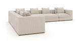 Cream Sectional Sofa with Chaise | Caracole Bello