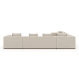 Cream Sectional Sofa with Chaise | Caracole Bello