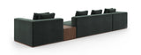 Upholstered Black Sectional Sofa | Caracole Bello
