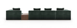 Upholstered Black Sectional Sofa | Caracole Bello