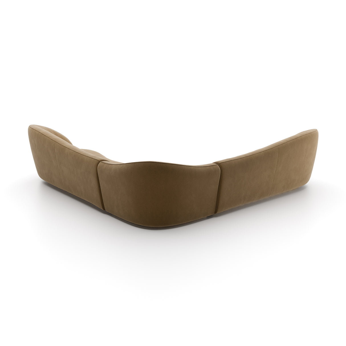 Upholstered Sculptural Sofa | Caracole Kalahari
