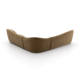 Upholstered Sculptural Sofa | Caracole Kalahari