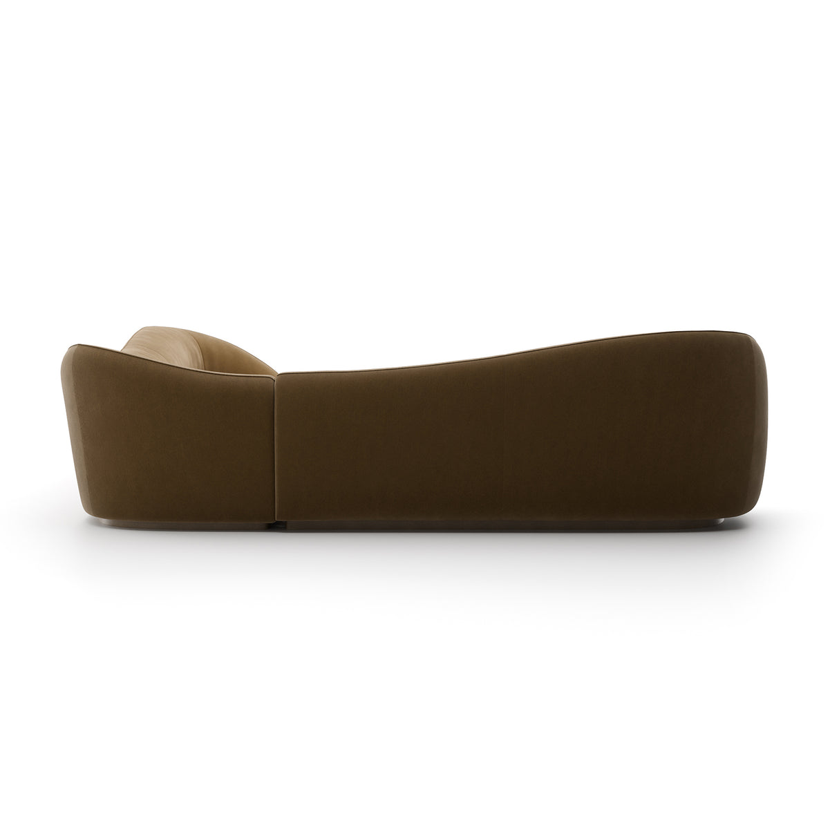 Upholstered Sculptural Sofa | Caracole Kalahari