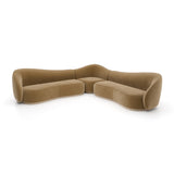 Upholstered Sculptural Sofa | Caracole Kalahari