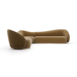 Upholstered Sculptural Sofa | Caracole Kalahari