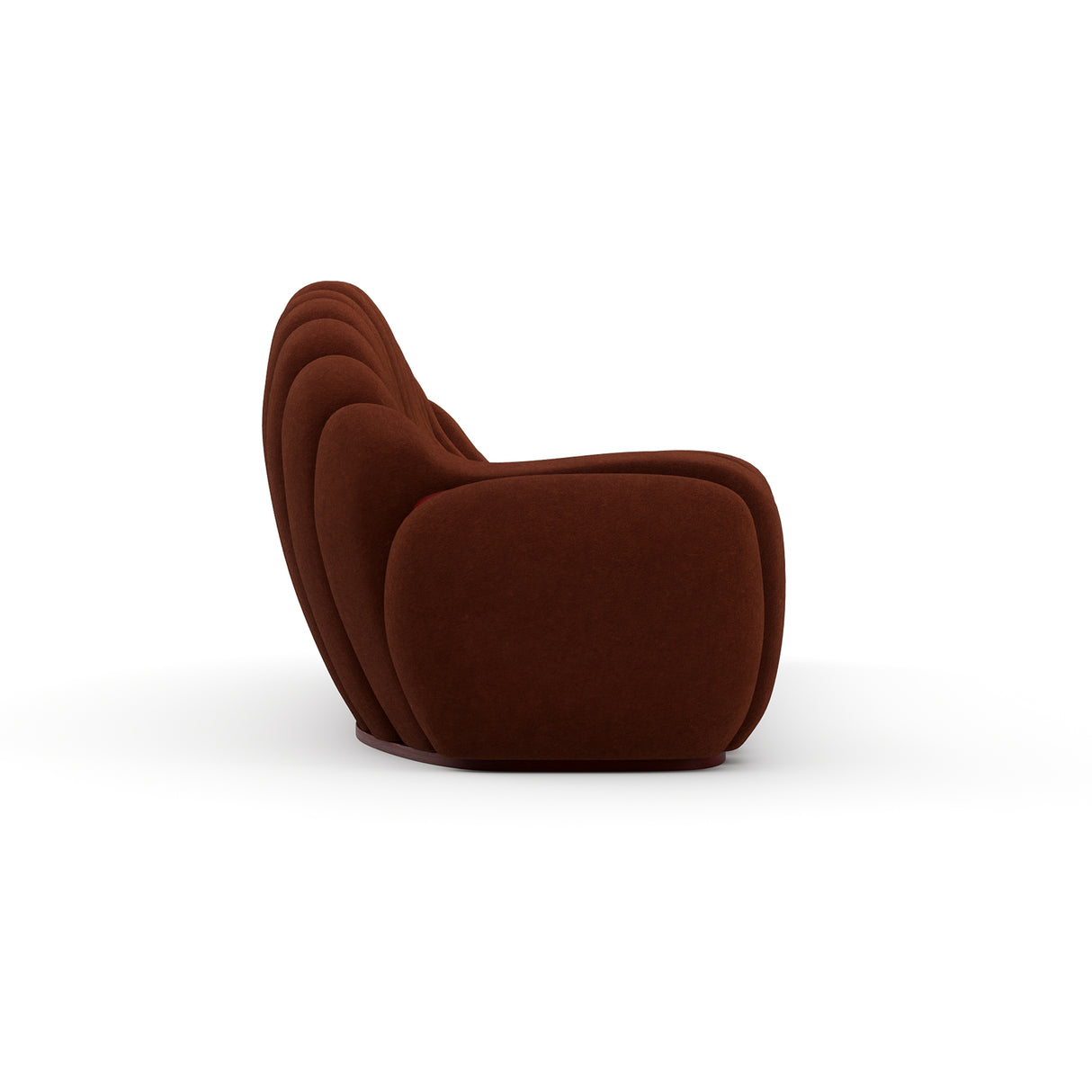 Rouge Cocoon Sofa | Caracole Chrysalis